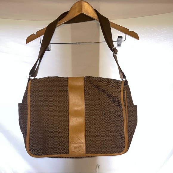 Coach Vintage Shoulder Travel Bag Laptop Other Handbag Satchel Brown - Picture 1 of 12